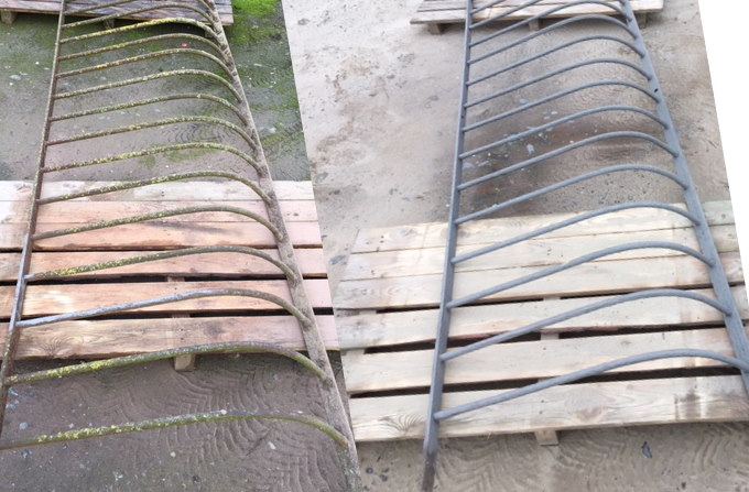 decapage-grille-fer-avant-apres